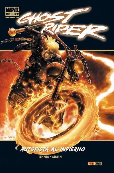 Marvel Deluxe: Ghost Rider: Autopista Al Infierno cover — © Panini España