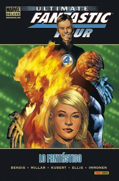 Marvel Deluxe: Ultimate Fantastic Four cover — © Panini España