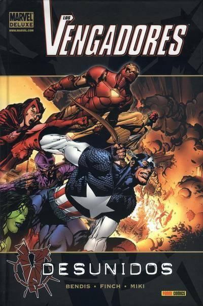 Marvel Deluxe: Vengadores Desunidos cover — © Panini España