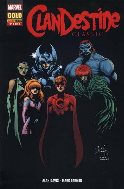 Marvel Gold: Clandestine Classic cover — © Panini España