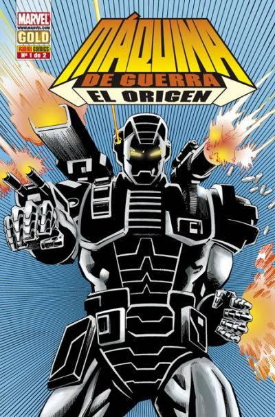 Marvel Gold. Máquina de Guerra: El Origen cover — © Panini España