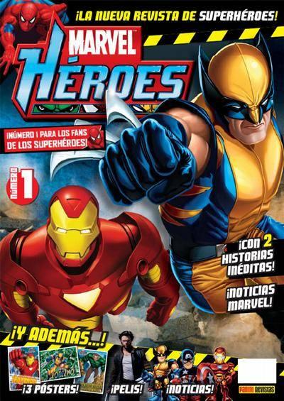 Marvel Héroes cover — © Panini España