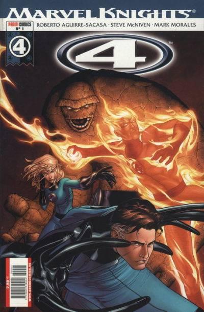 Marvel Knights: 4 cover — © Panini España