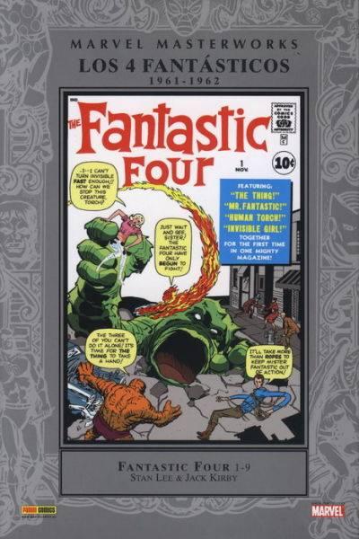 Marvel Masterworks: Los 4 Fantásticos cover — © Panini España