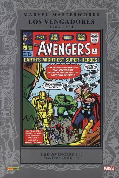 Marvel Masterworks: Los Vengadores cover — © Panini España
