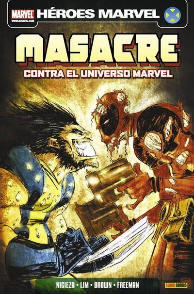 Masacre Contra el Universo Marvel cover — © Panini España