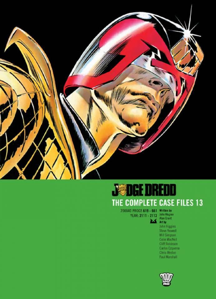 Judge Dredd The Complete Case Files #13 cover