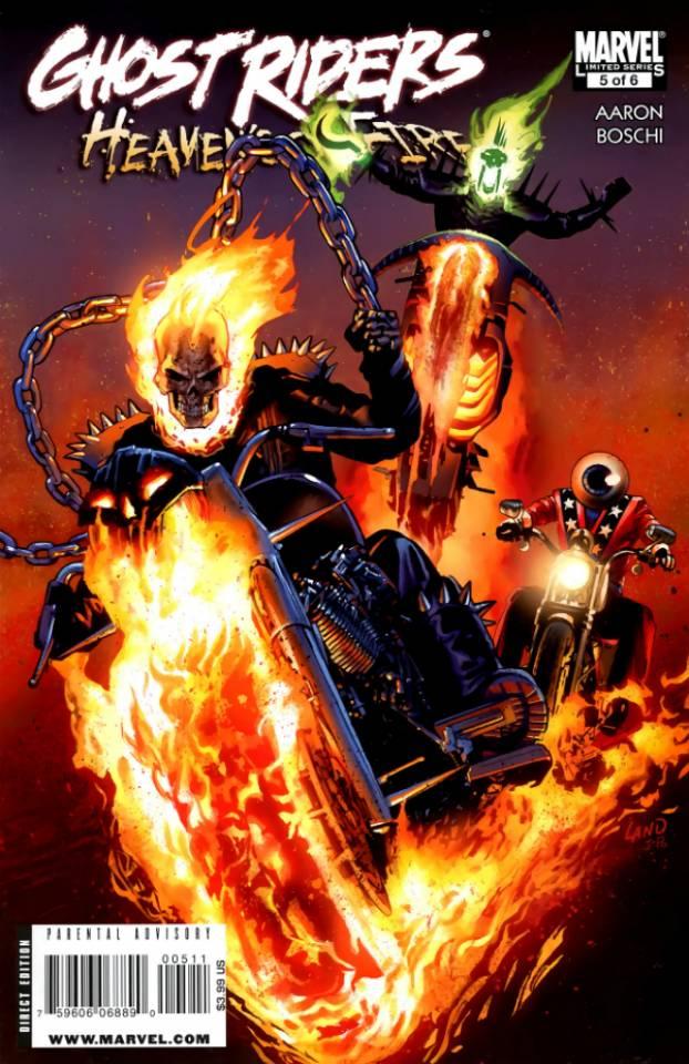 Ghost Riders: Heaven's on Fire #5 cover