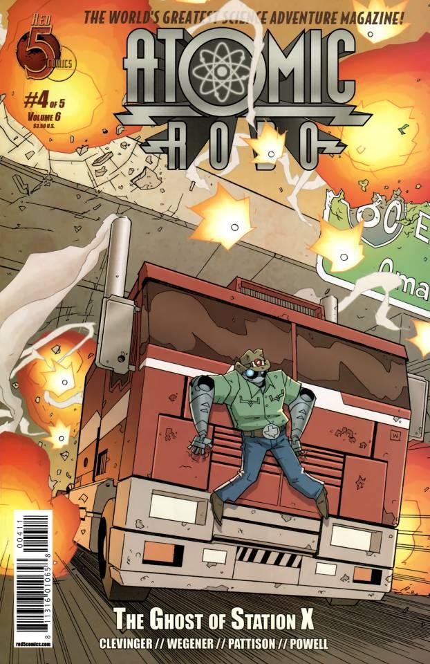 Atomic Robo and the Ghost of Station X #4