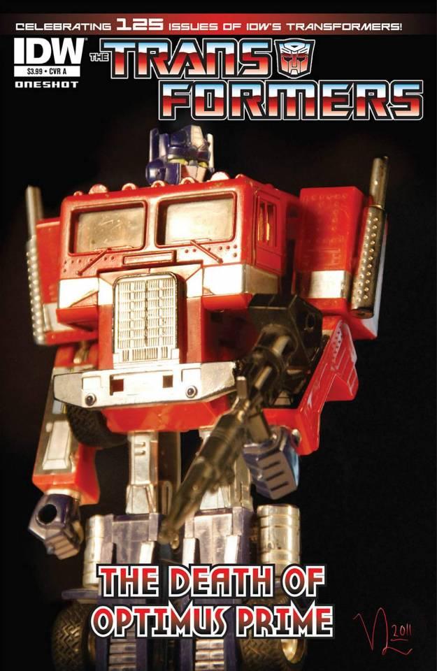 The Transformers: The Death of Optimus Prime #1 cover