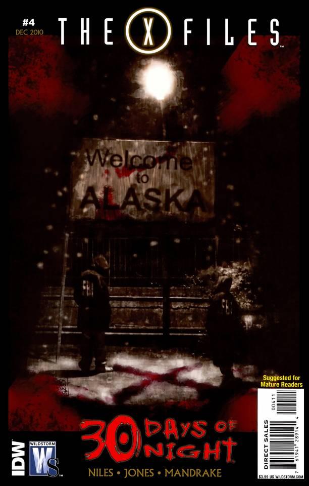 The X-Files/30 Days of Night #4 cover