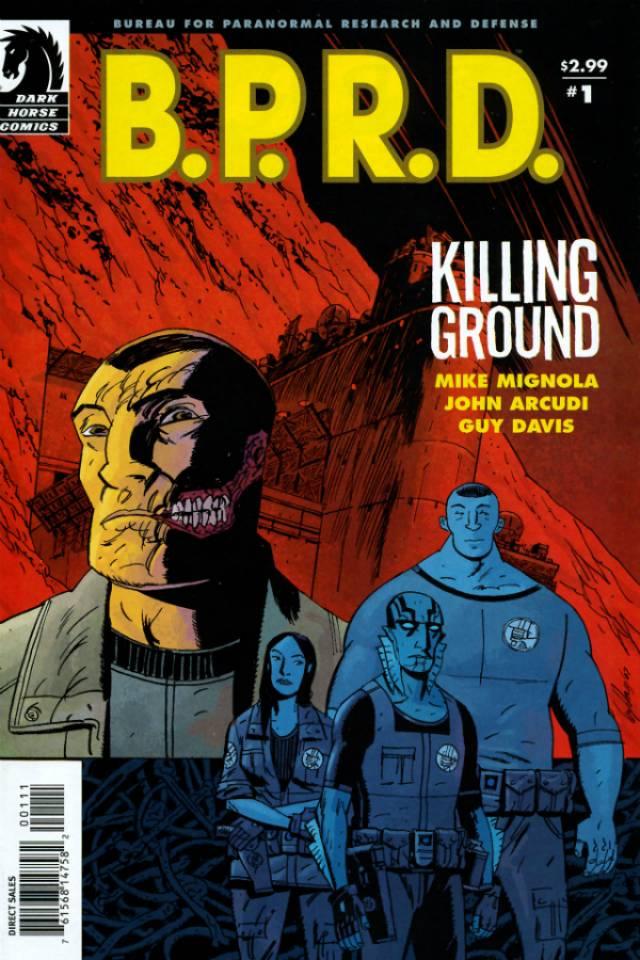 B.P.R.D.: Killing Ground cover — © Dark Horse Comics