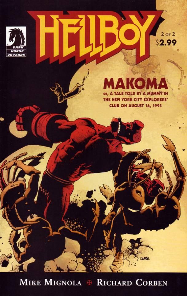 Hellboy: Makoma, or, a Tale Told by a Mummy in the New York City Explorers’ Club on August 16, 1993 #2