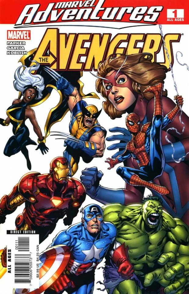 Marvel Adventures The Avengers cover — © Marvel