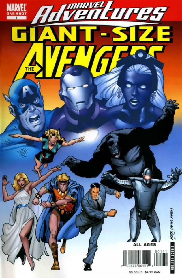 Giant-Size Marvel Adventures The Avengers cover — © Marvel