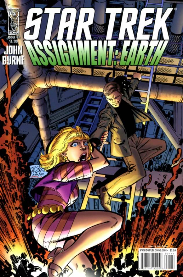 Star Trek: Assignment: Earth cover — © IDW Publishing