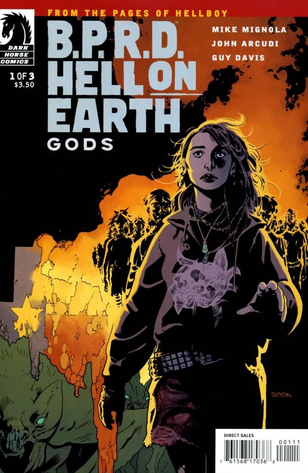 B.P.R.D.: Hell on Earth - Gods #1 cover