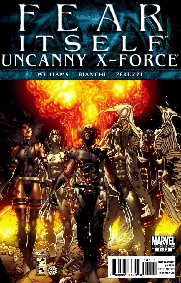 Fear Itself: Uncanny X-Force #1 cover