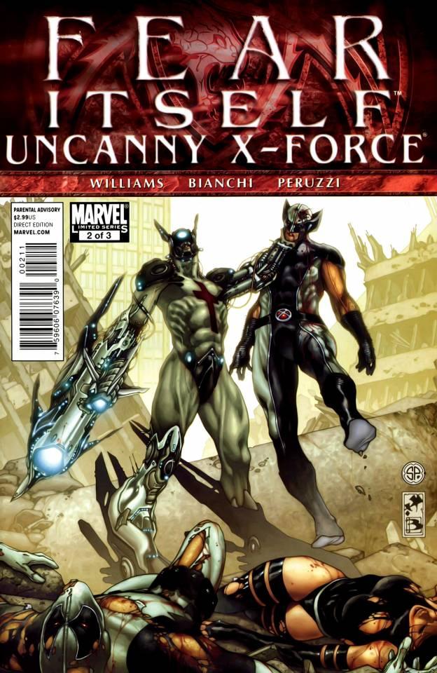 Fear Itself: Uncanny X-Force #2 cover