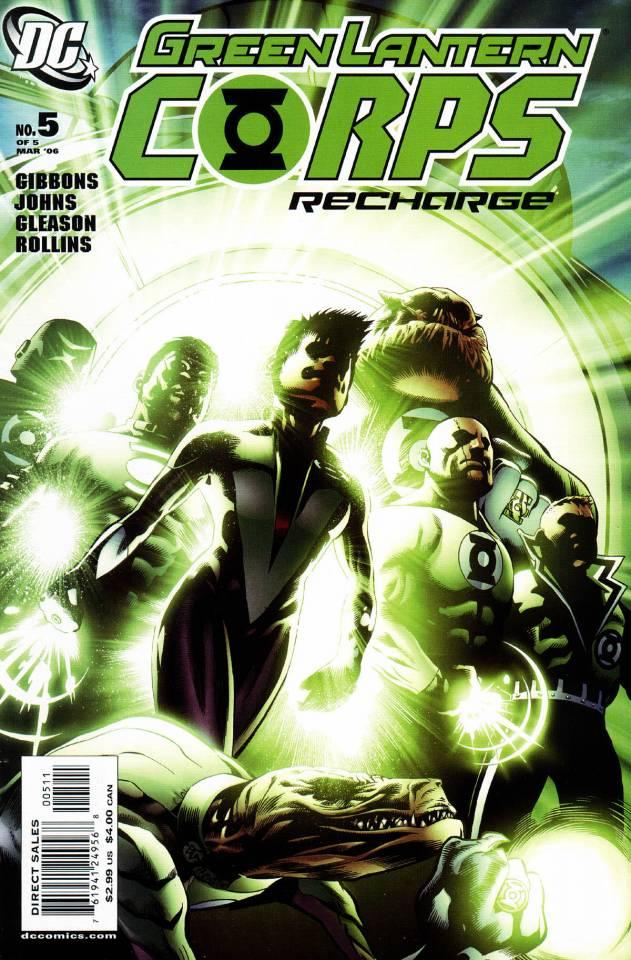 Green Lantern Corps: Recharge #5