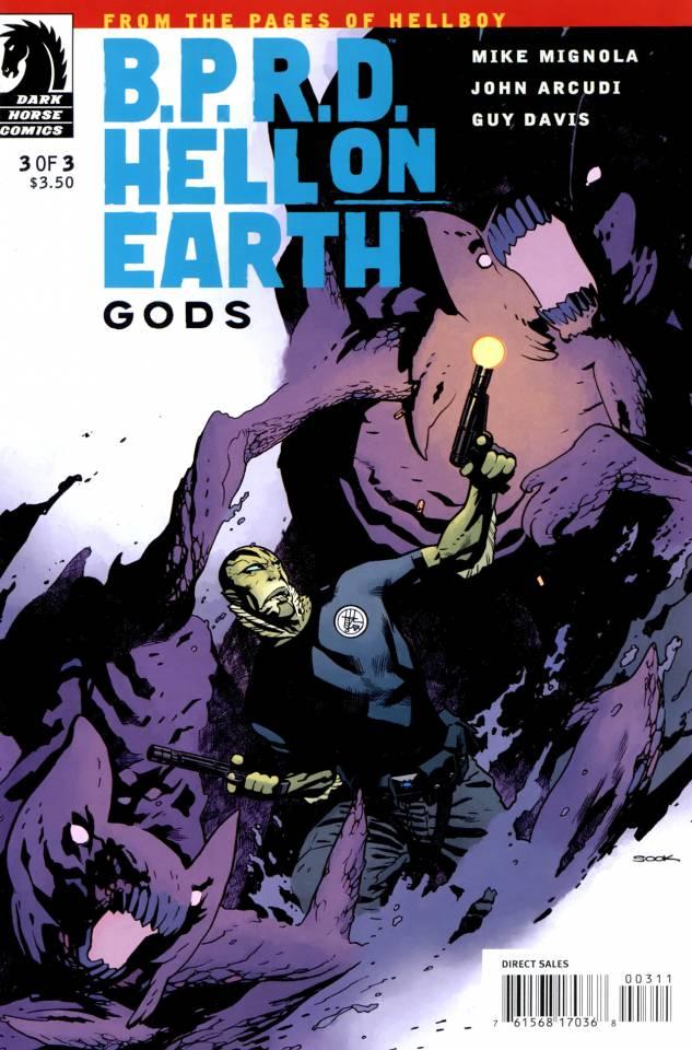 B.P.R.D.: Hell on Earth - Gods #3 cover