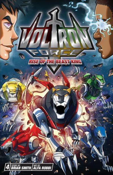 Voltron Force #4 cover