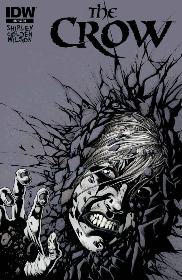 Crow: Death & Rebirth #5 cover