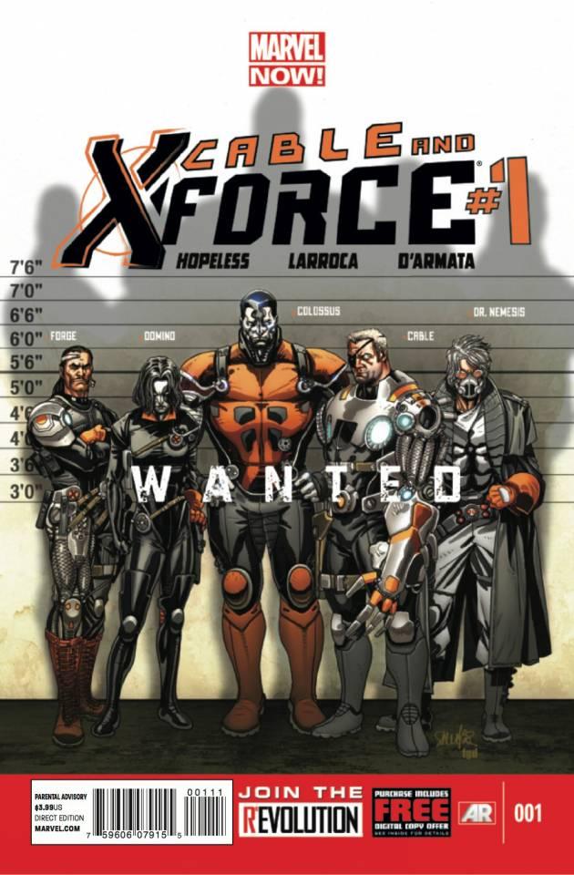 Cable and X-Force #1 cover