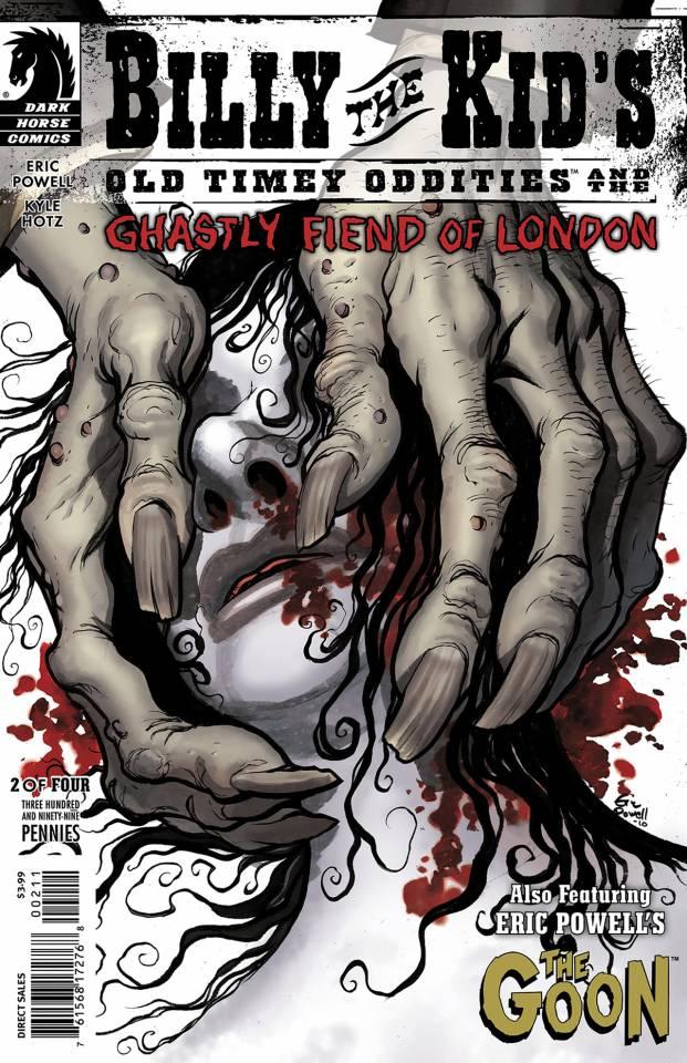 Billy the Kid's Old Timey Oddities and the Ghastly Fiend of London #2 cover