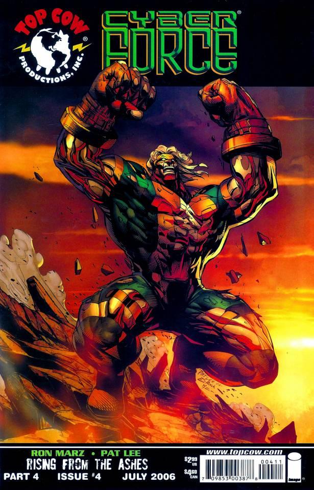Cyber Force #4 cover