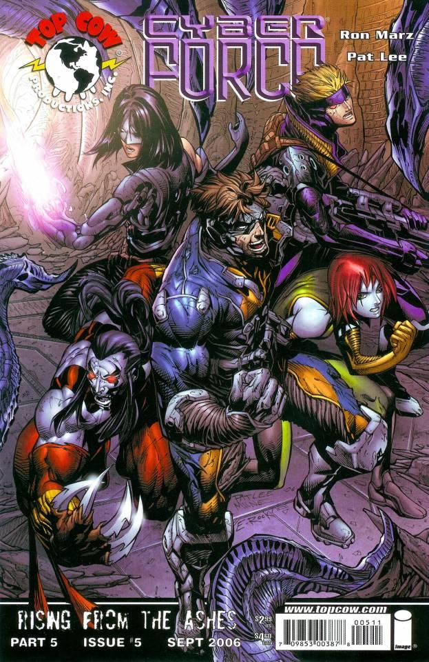 Cyber Force #5 cover