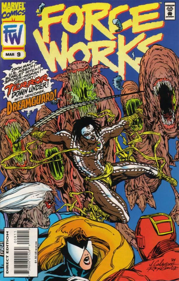 Force Works #9 cover