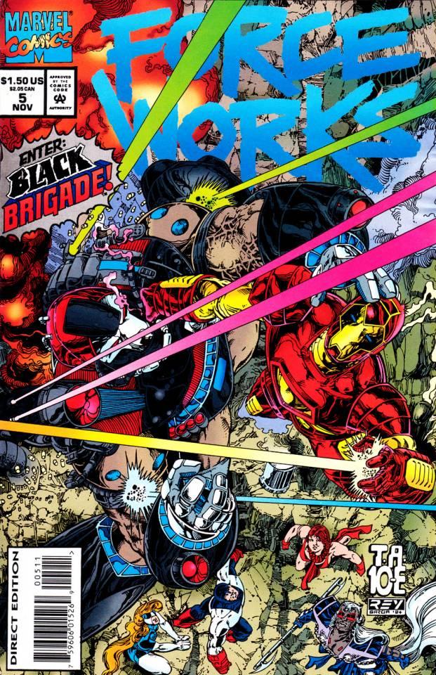 Force Works #5 cover