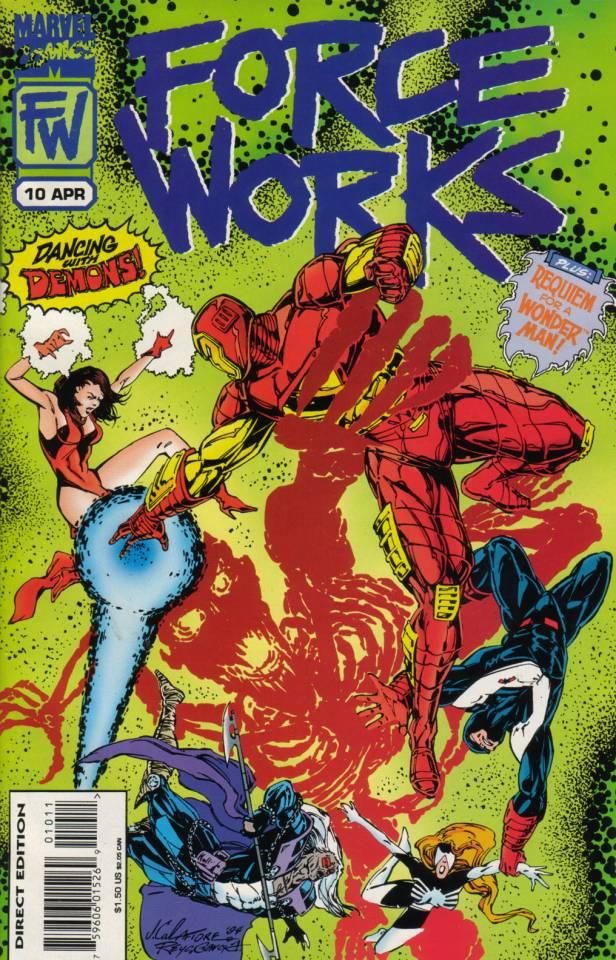 Force Works #10 cover