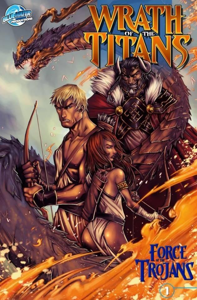 Wrath of the Titans: Force of the Trojans #1 cover