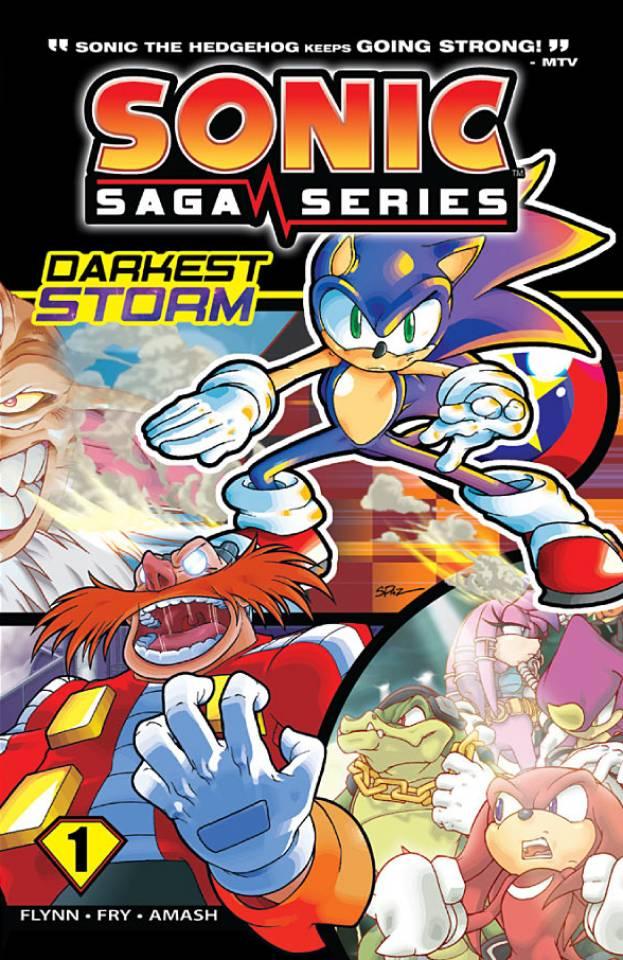 Sonic Saga Series: Darkest Storm cover — © Archie Comics