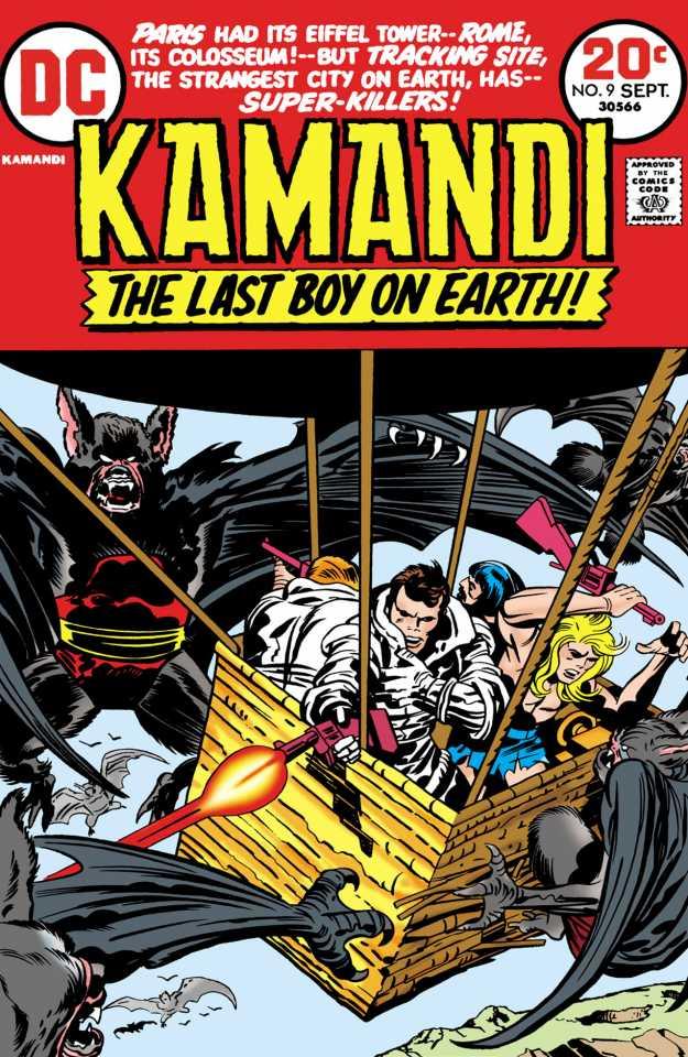 Kamandi, The Last Boy on Earth #9 cover