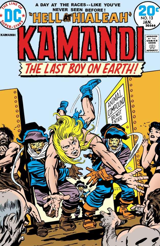Kamandi, The Last Boy on Earth #13 cover