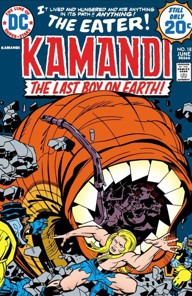 Kamandi, The Last Boy on Earth #18 cover