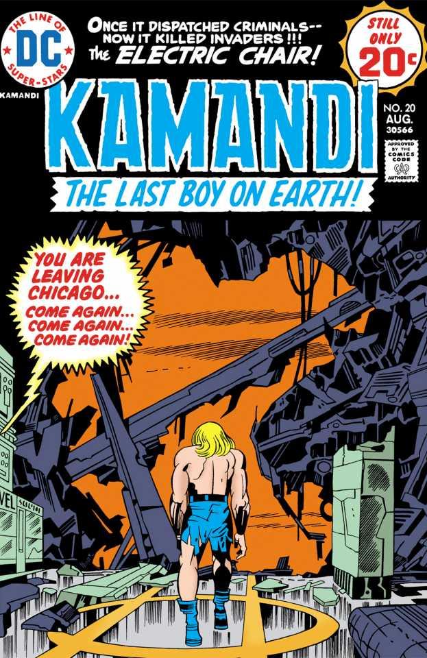 Kamandi, The Last Boy on Earth #20 cover