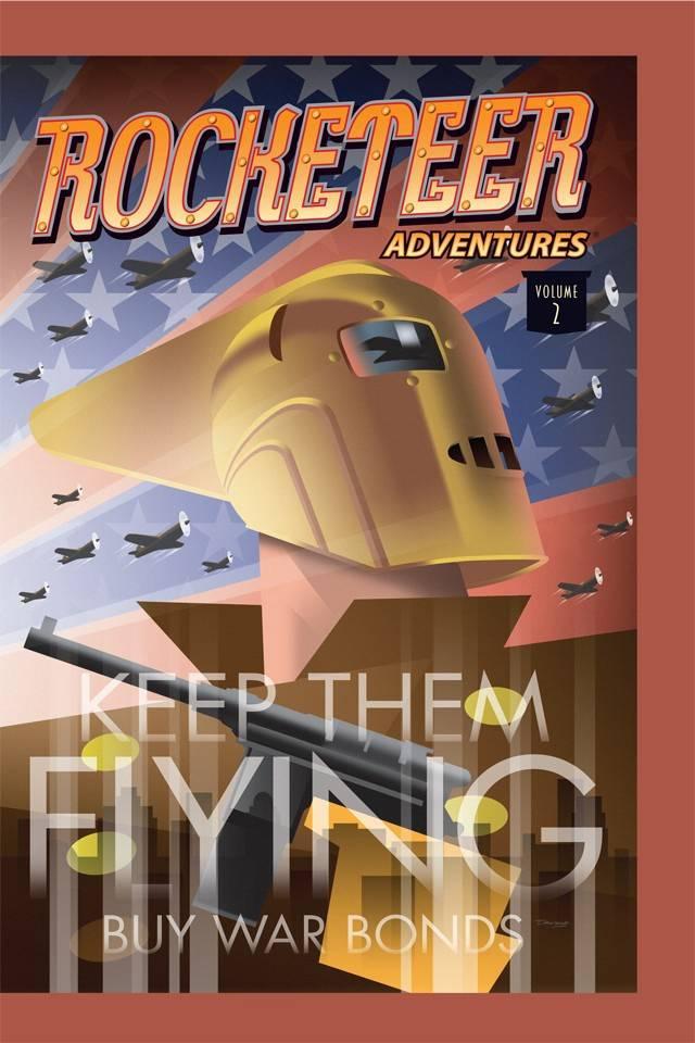Rocketeer Adventures 2 cover — © IDW Publishing