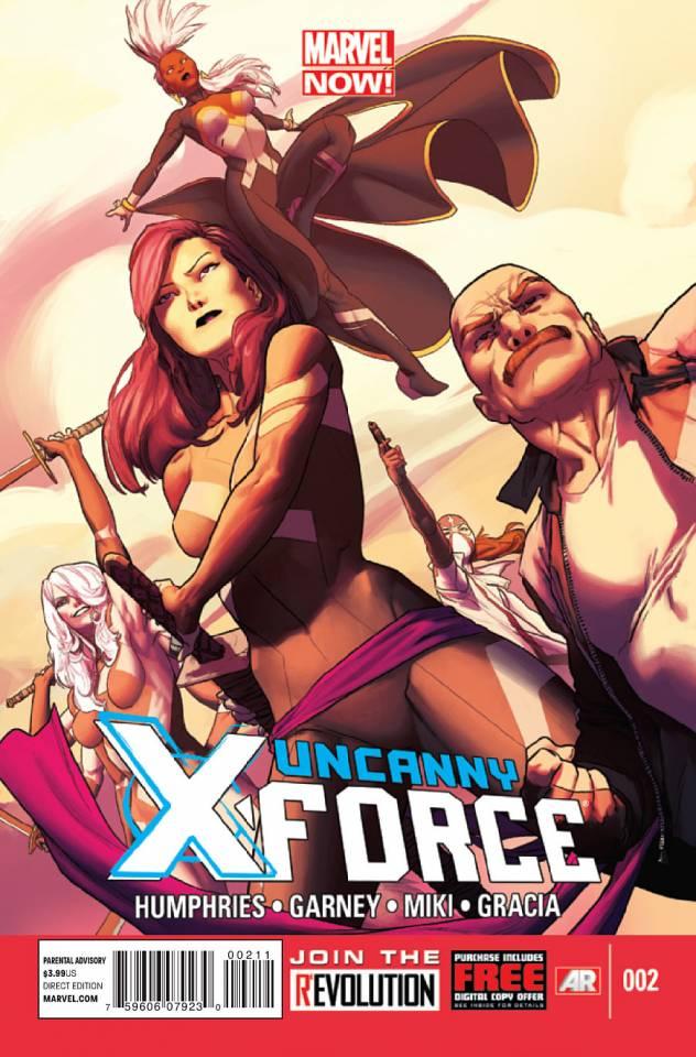 Uncanny X-Force #2 cover