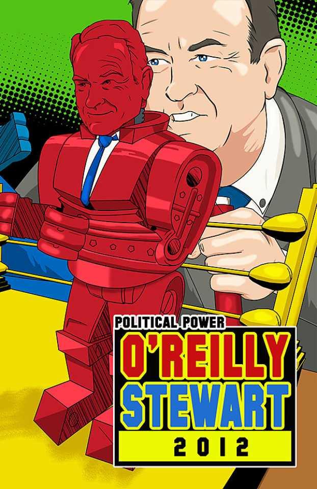 Political Power: O'Reilly Stewart 2012