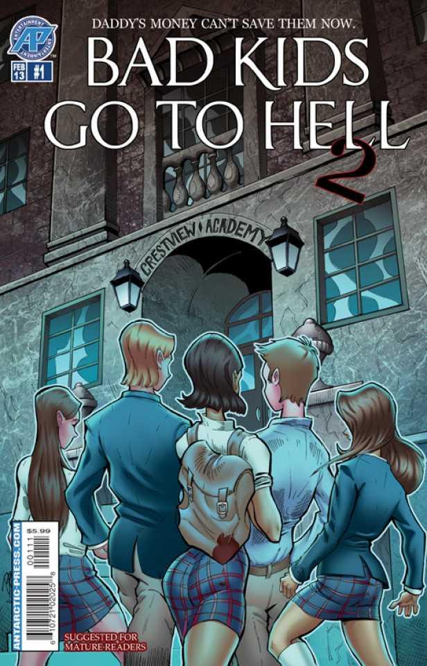 Bad Kids Go To Hell 2 cover — © Antarctic Press