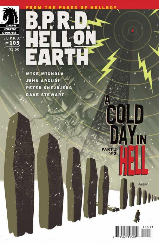 B.P.R.D.: Hell On Earth - A Cold Day In Hell cover — © Dark Horse Comics