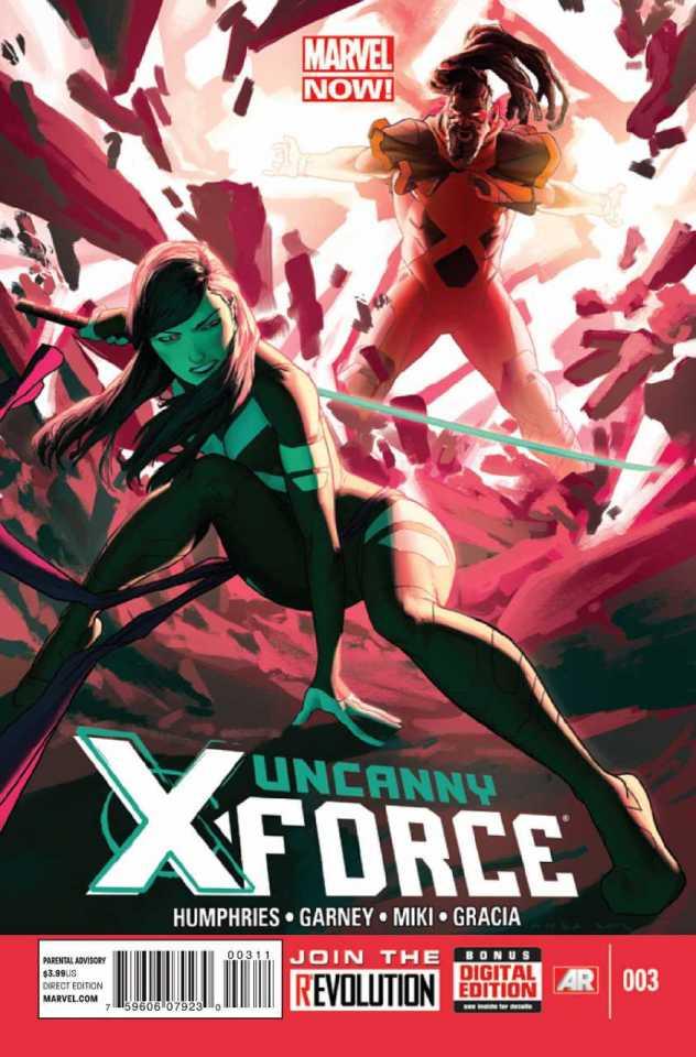 Uncanny X-Force #3 cover