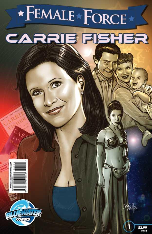 Female Force: Carrie Fisher #1 cover