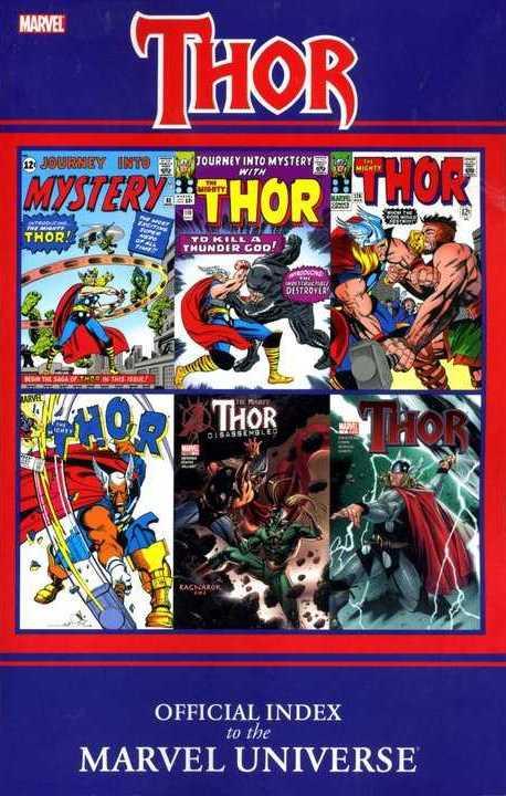 Thor: Official Index to the Marvel Universe #1