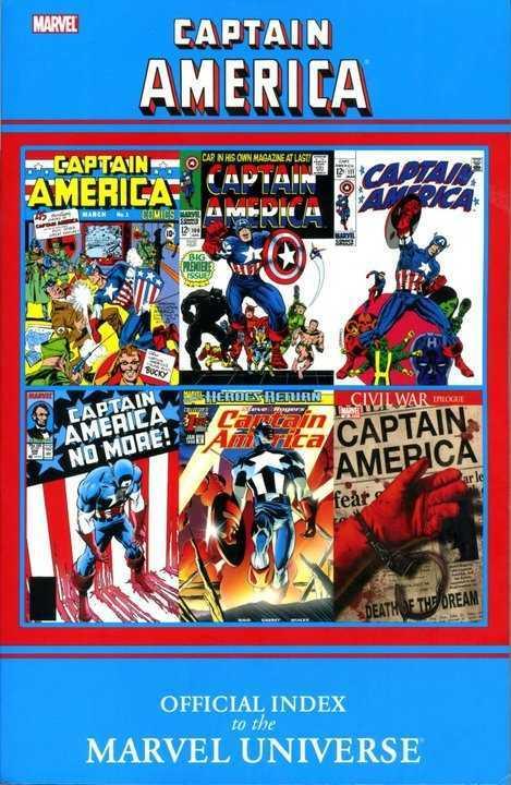 Captain America: Official Index to the Marvel Universe #1