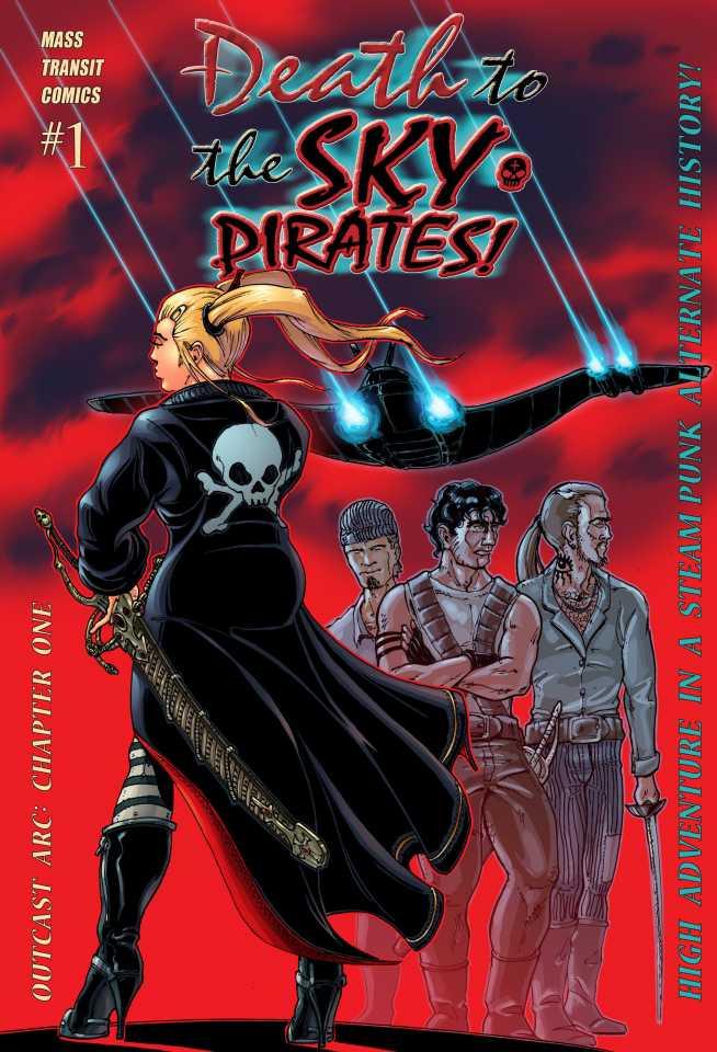 Death to the Sky Pirates #1 cover